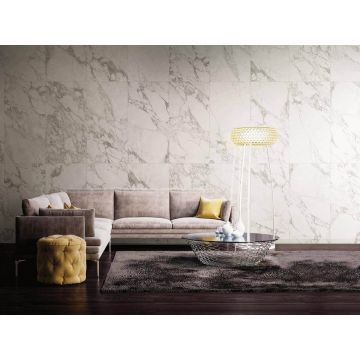 Керамогранит Ariostea Ceramica (Ариостэ Керамика) Marmi Classici Bianco Calacatta polished rett 60x120 см, PL612527
