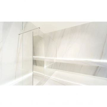 Керамогранит Ariostea Ceramica (Ариостэ Керамика) Ultra Marmi Bianco Covelano natural 75x150 см, UM6S157480