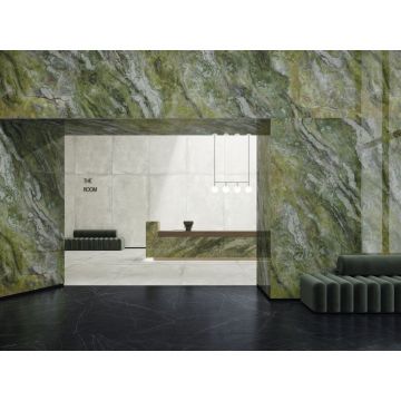 Керамогранит Ariostea Ceramica (Ариостэ Керамика) Ultra Marmi Brilliant Green polished 75x150 см, UM6L157635