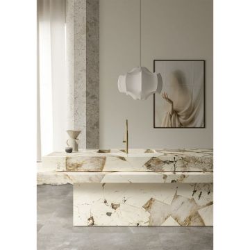 Керамогранит Ariostea Ceramica (Ариостэ Керамика) Ultra Marmi Patagonia Block B top lapped 150x300 см, UM6LP300691B