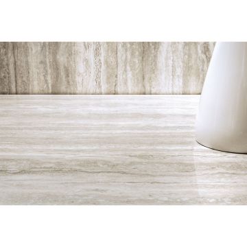 Керамогранит Ariostea Ceramica (Ариостэ Керамика) Ultra Marmi Travertino Santa Caterina natural 75x150 см, UM6S157431