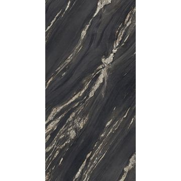 Керамогранит Ariostea Ceramica (Ариостэ Керамика) Ultra Marmi Tropical Black polished 150x300 см, UM6L300674