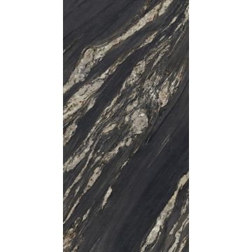 Керамогранит Ariostea Ceramica (Ариостэ Керамика) Ultra Marmi Tropical Black silky 75x150 см, UM6SK157674