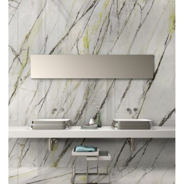 Керамогранит Arklam (Арклам) Calacatta Green polished 120x300 см, толщ. 6 мм, 770124