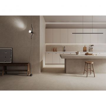 Керамогранит Florina Ceramics (Флорина Керамикс) Heliostone Impact Latte Matt 9mm 120x120 см, HI1