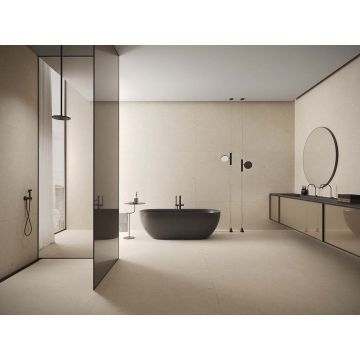 Керамогранит Florina Ceramics (Флорина Керамикс) Heliostone Meteor Parchment Matt 9mm 120x120 см, HM2