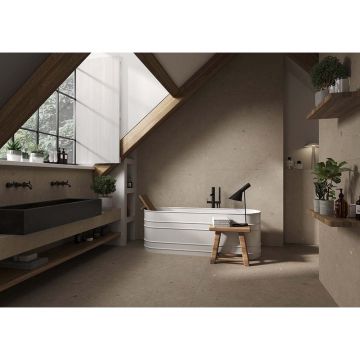 Керамогранит Florina Ceramics (Флорина Керамикс) Heliostone Meteor Parchment Matt 9mm 120x120 см, HM2