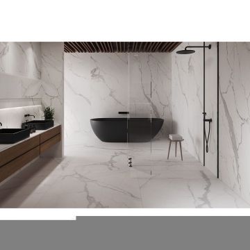 Керамогранит Florina Ceramics (Флорина Керамикс) Marmogres Statuario Top honed 9mm 120x120 см, M36