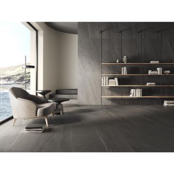 Керамогранит Florina Ceramics (Флорина Керамикс) Nordic Stone Dark 9mm 120x120 см, P12