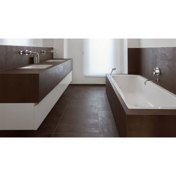 Керамогранит Gigacer (Джигачер) Concrete Pure 6mm 120x250 см, 6CONCRETE250PURE