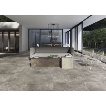 Керамогранит Porcelain Gres (Порселейн Грес) Royal Stone Palladium Grey 100x100 см, X1010382X6