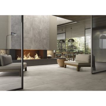 Керамогранит Porcelain Gres (Порселейн Грес) Urban Ivory natural plus 60x120 см, X126293X8