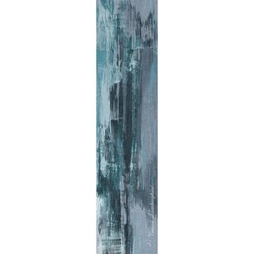 Керамогранит Tonino Lamborghini (Тонино Ламборгини) Marina Bay Decoro Firma Petrolio 22,5x90 см, TL22MB6F