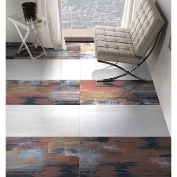 Керамогранит Tonino Lamborghini (Тонино Ламборгини) Marina Bay Bianco 45x90 см, TL45MB05