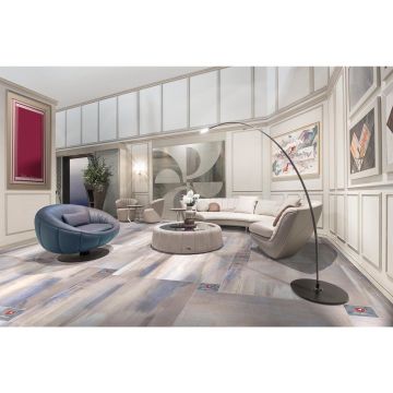 Керамогранит Tonino Lamborghini (Тонино Ламборгини) Nurburgring Grigio 120x120 см, TL12NU03A