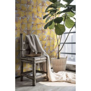 Керамогранит Tonino Lamborghini (Тонино Ламборгини) Suzuka Giallo 15x15 см, TL15SK09