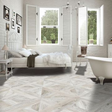 Керамогранит Tuscania Ceramiche (Тасканиа Керамише) Intarsio Bianco 61x61 см, R61IN.BI