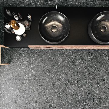 Керамогранит Tuscania Ceramiche (Тасканиа Керамише) Ceppo di Gre Gre Anthracite ректификат 61x122,2 см, толщ. 9,5 мм, R63CG.AN