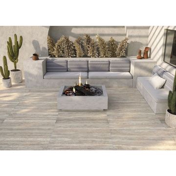 Керамогранит Tuscania Ceramiche (Тасканиа Керамише) Dolomia Vein Cut Almond ректификат 61x122,2 см, R63DSVCA