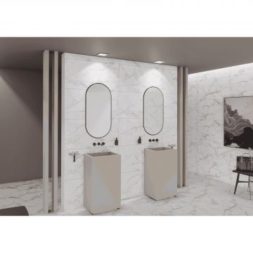 Керамогранит Kerald (Кералд) Calacatta Arabesque Carving 60х120 см