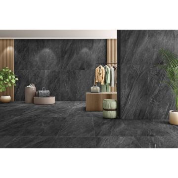 Керамогранит Mozart (Моцарт) Florence Nero Molten 60x120 см