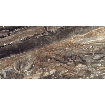 Керамогранит Eurotile IND (Евротайл Инд) Jupiter Black High Glossy 60x120 см, 7930138702596