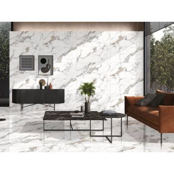 Керамогранит Eurotile IND (Евротайл Инд) Vienna Calcutta Glossy 60x120 см, 7930138702534