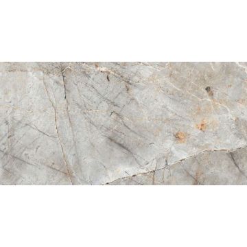 Керамогранит Eurotile IND (Евротайл Инд) River Grey Glossy 60x120 см, 7930138702480