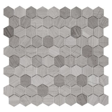 Мозаика Imagine!Lab Камень 32х32 мм серый матовый SHG11324P