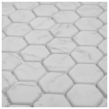 Мозаика Imagine!Lab Стекло 23х26 мм 293х297 мм белая матовая AGHG23-WHITE