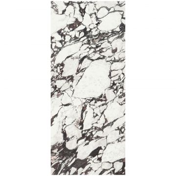 Керамогранит Ape Xlining Medicea Marble Pol Rect 120х280 см белый, черный полированная A040175