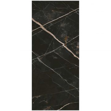 Керамогранит Coverlam Calacata Black Satinado 120х280 см черный, серый полуматовая 78C998E
