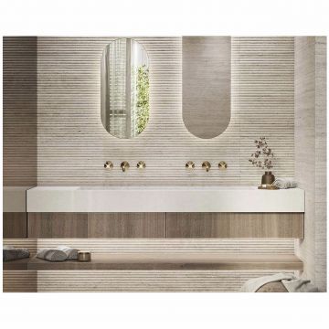 Керамическая плитка Porcelanosa Taranto Bianco Deco 60х120 см белый 100371166