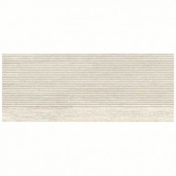 Керамическая плитка Porcelanosa Taranto Bianco Stripe 59,6х150 см белый 100371169