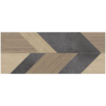 Керамическая плитка Porcelanosa 3D Gent Stone 3D Arce 60х120 см коричневый матовая 100337299