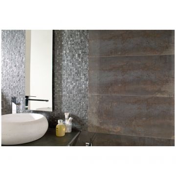 Керамическая плитка Porcelanosa Shine Dark 25х33 см черный матовая 100294308