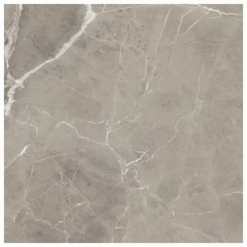 Керамогранит Supergres Purity Marbele Pu.Elegant Greige Lux 120X120Rt 120х120 см серый полированная EX12