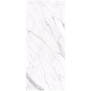 Керамогранит Supergres Purity Marble XL Statuario Silk 120X278Sp6 120х280 см белый STSK