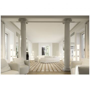 Керамогранит Versace V Stone Vstone Beige Lap R 60X120 8,5 Мм 60х120 см бежевый лаппатированная PF60020225