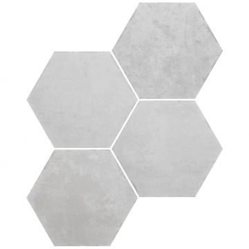 Керамогранит Дурстоун Saona 27х23 см белый матовая DUR000001, Blanco Hex, Durstone