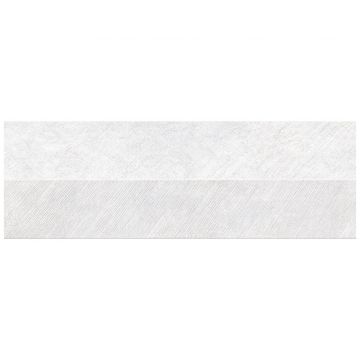 Декор Метрополь Zen 90х30 см белый матовая MTR00017, Conceprt White, Metropol