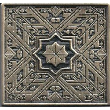 Декор Монели 6х6 см бронзовый MNL000001, Beni ferri Shined brass, Moneli