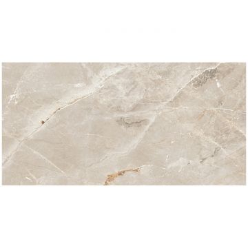 Керамогранит Океан Керамик India 120х60 см бежевый глянцевая OC0000126, Tulip White, Ocean Ceramic