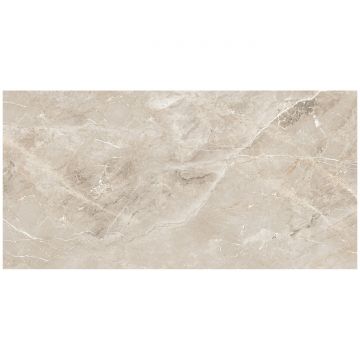 Керамогранит Океан Керамик India 120х60 см бежевый глянцевая OC0000126, Tulip White, Ocean Ceramic