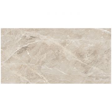 Керамогранит Океан Керамик India 120х60 см бежевый глянцевая OC0000126, Tulip White, Ocean Ceramic