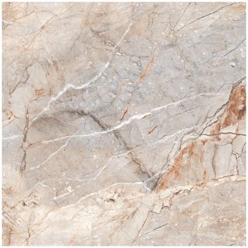 Керамогранит Океан Керамик India 60х60 см бежевый OC0000107, Ascrain Breccia, Ocean Ceramic