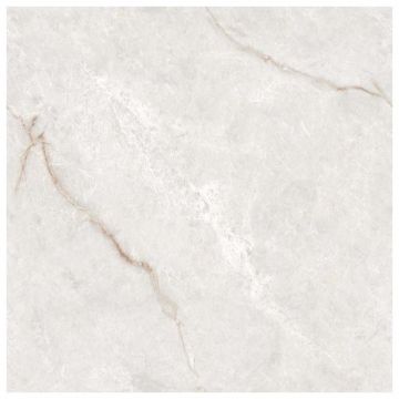 Керамогранит Океан Керамик India 60х60 см белый, серый глянцевая OC0000223, Infinity Venetian Blanco New, Ocean Ceramic