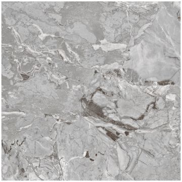 Керамогранит Океан Керамик India 60х60 см серый OC0000156, Wixon Grey, Ocean Ceramic