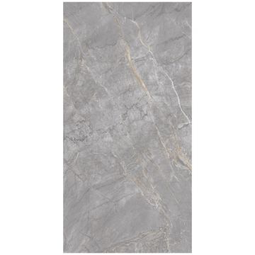 Керамогранит Океан Керамик India 80х160 см серый глазурованная OC0000133, Rexo Grey, Ocean Ceramic