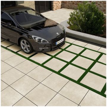 Керамогранит Океан Керамик Iran 20 мм 60х60 см бежевый матовая IRN000053, Millenium Beige, Ocean Ceramic